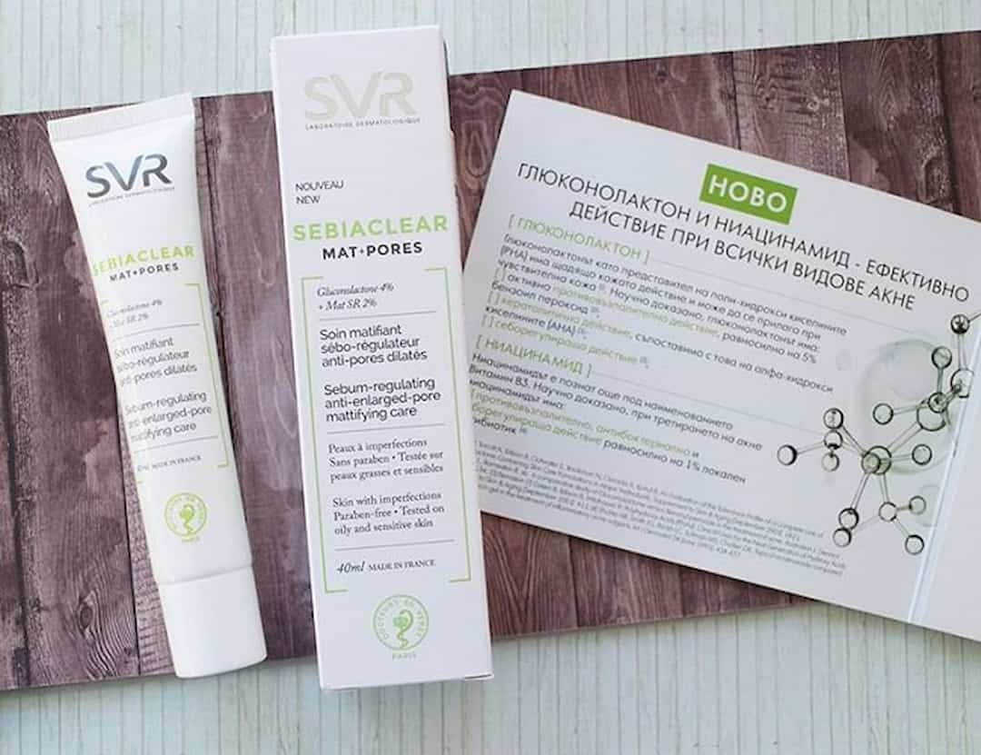 review kem dưỡng Niacinamide SVR Sebiaclear