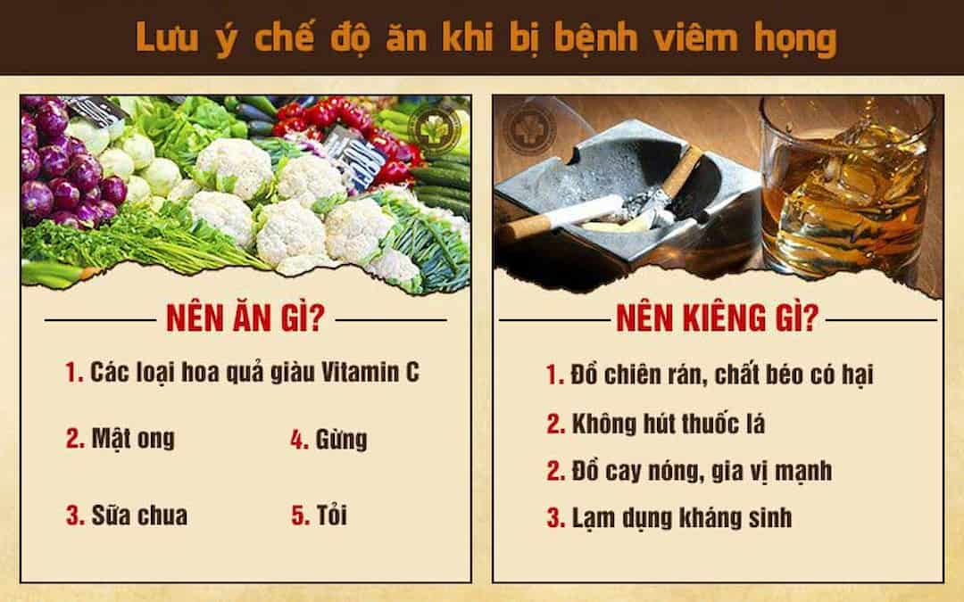 Lưu ý khi bị viêm amidan hốc mủ 