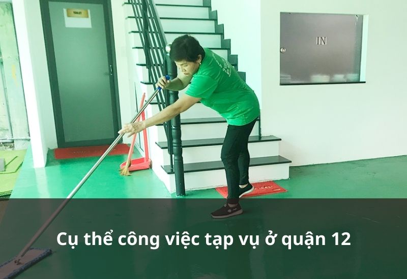 Công việc lao động cũng không quá vất vả